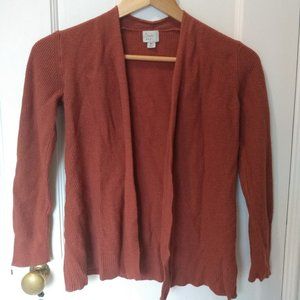 A New Day Rust Cardigan